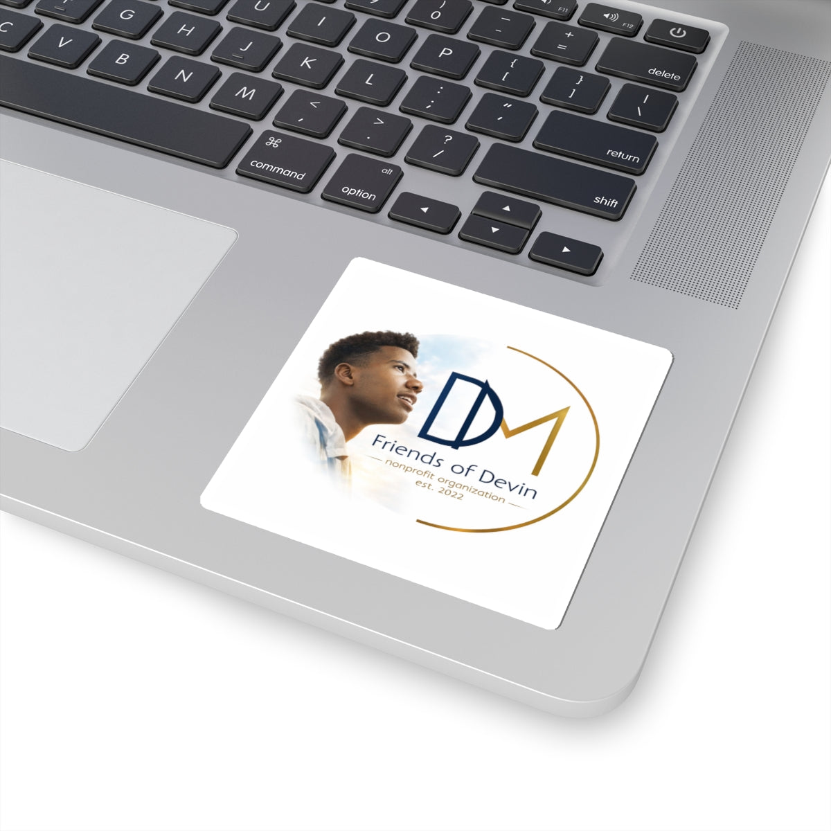 Friends of Devin Logo Sticker