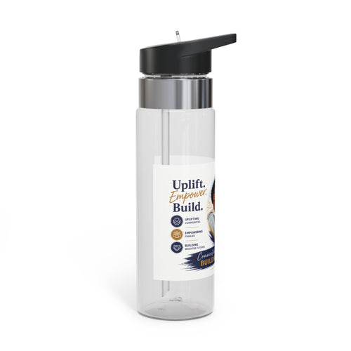 20oz Tritan Sports Bottle — Uplift. Empower. Build.