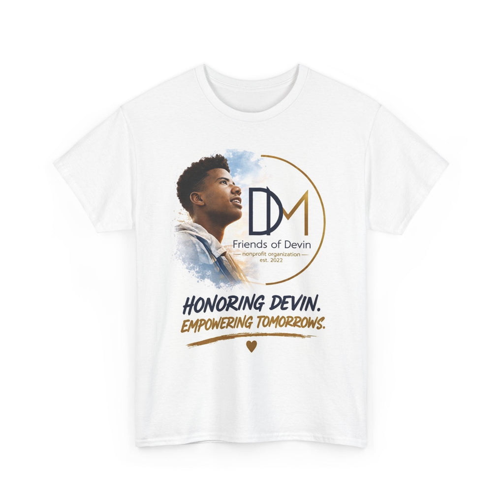 "Honoring Devin. Empowering Tomorrows." T-Shirt
