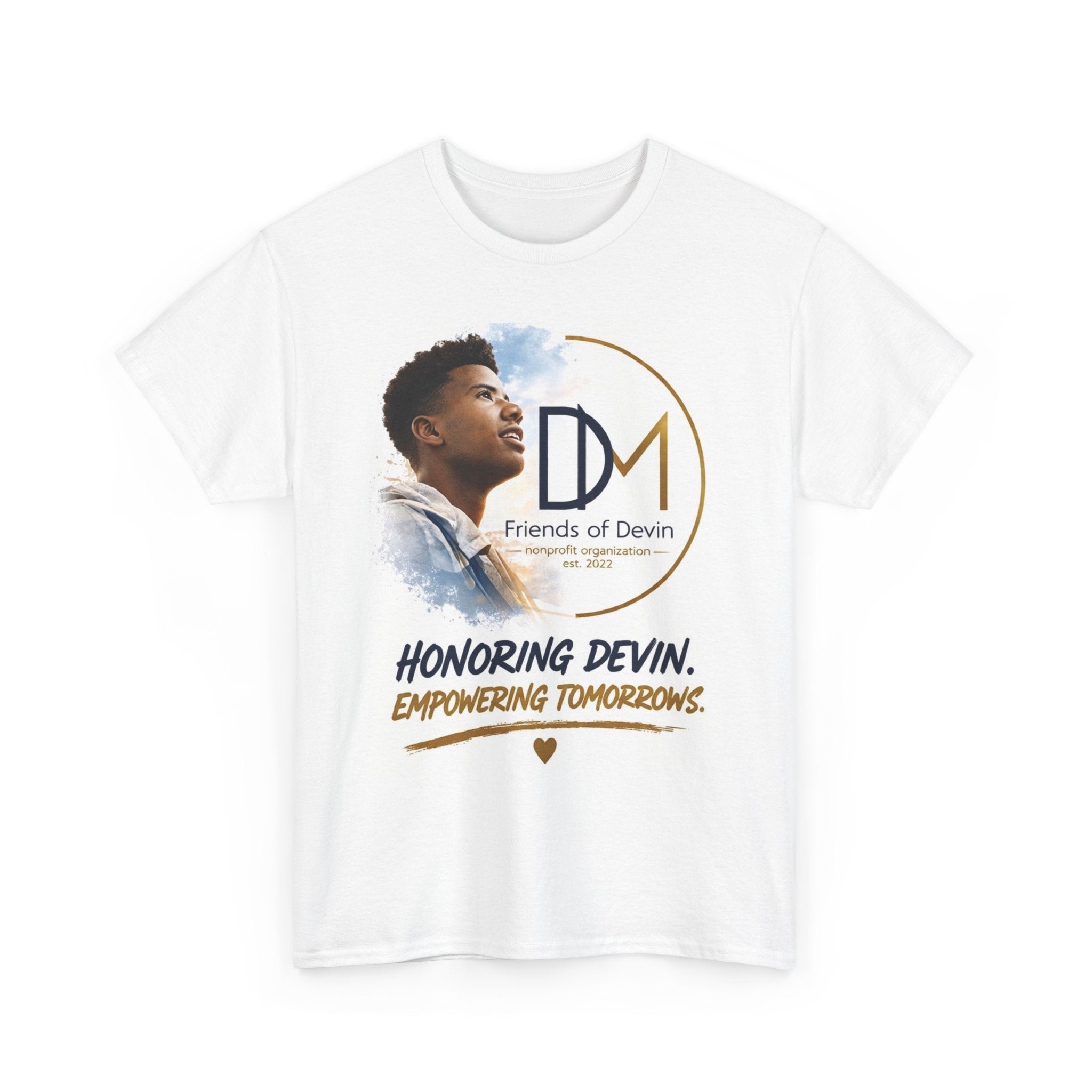 "Honoring Devin. Empowering Tomorrows." T-Shirt