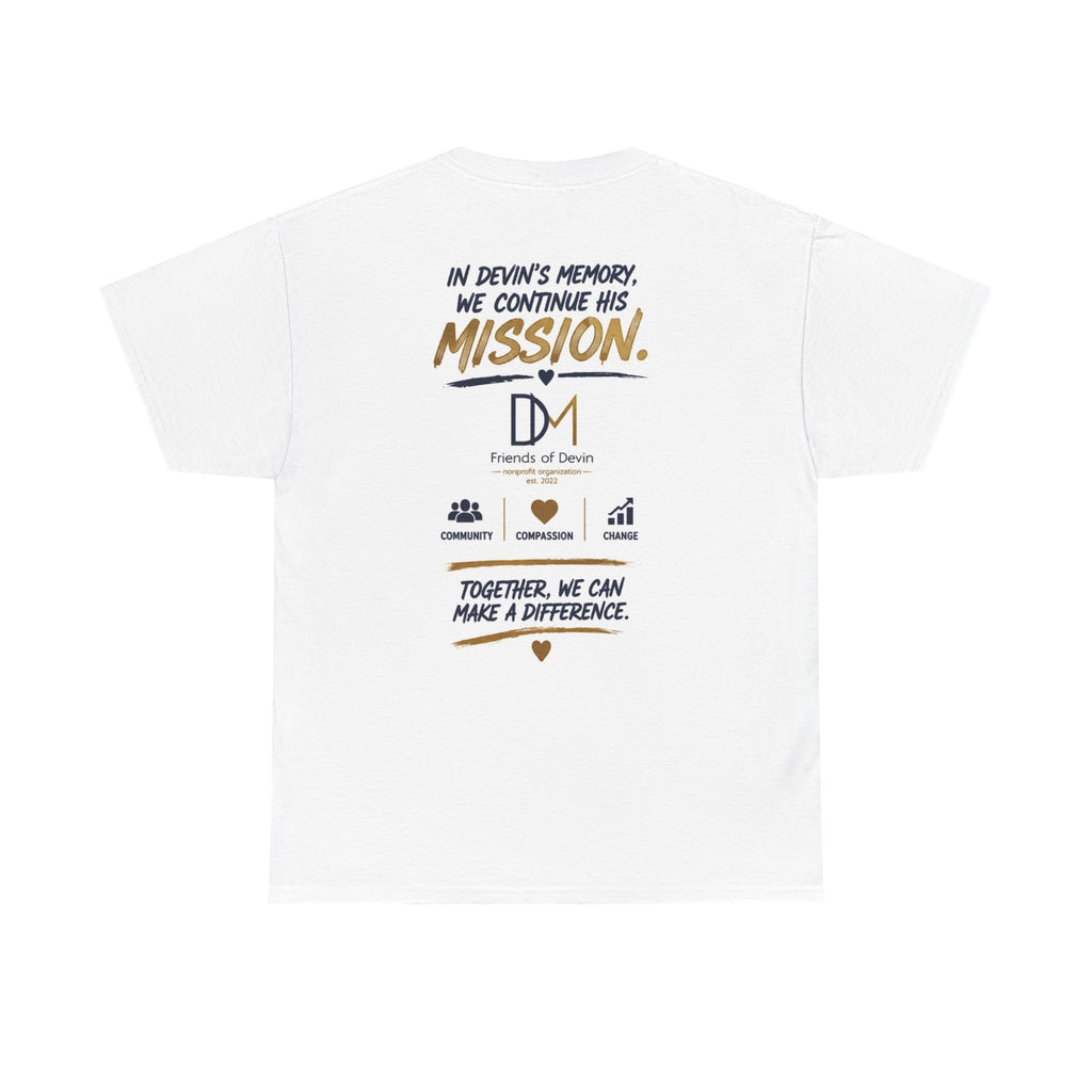 "Honoring Devin. Empowering Tomorrows." T-Shirt