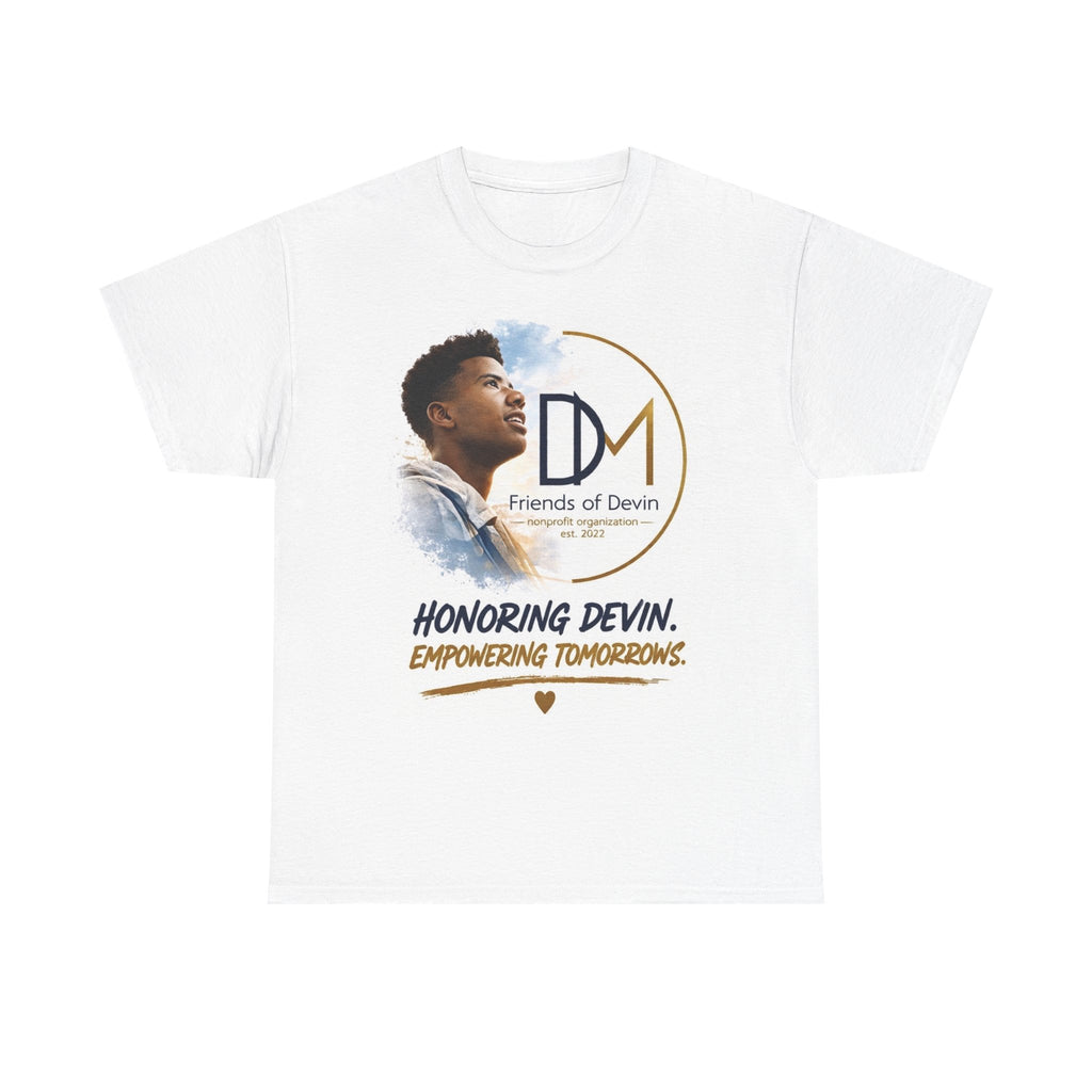 "Honoring Devin. Empowering Tomorrows." T-Shirt