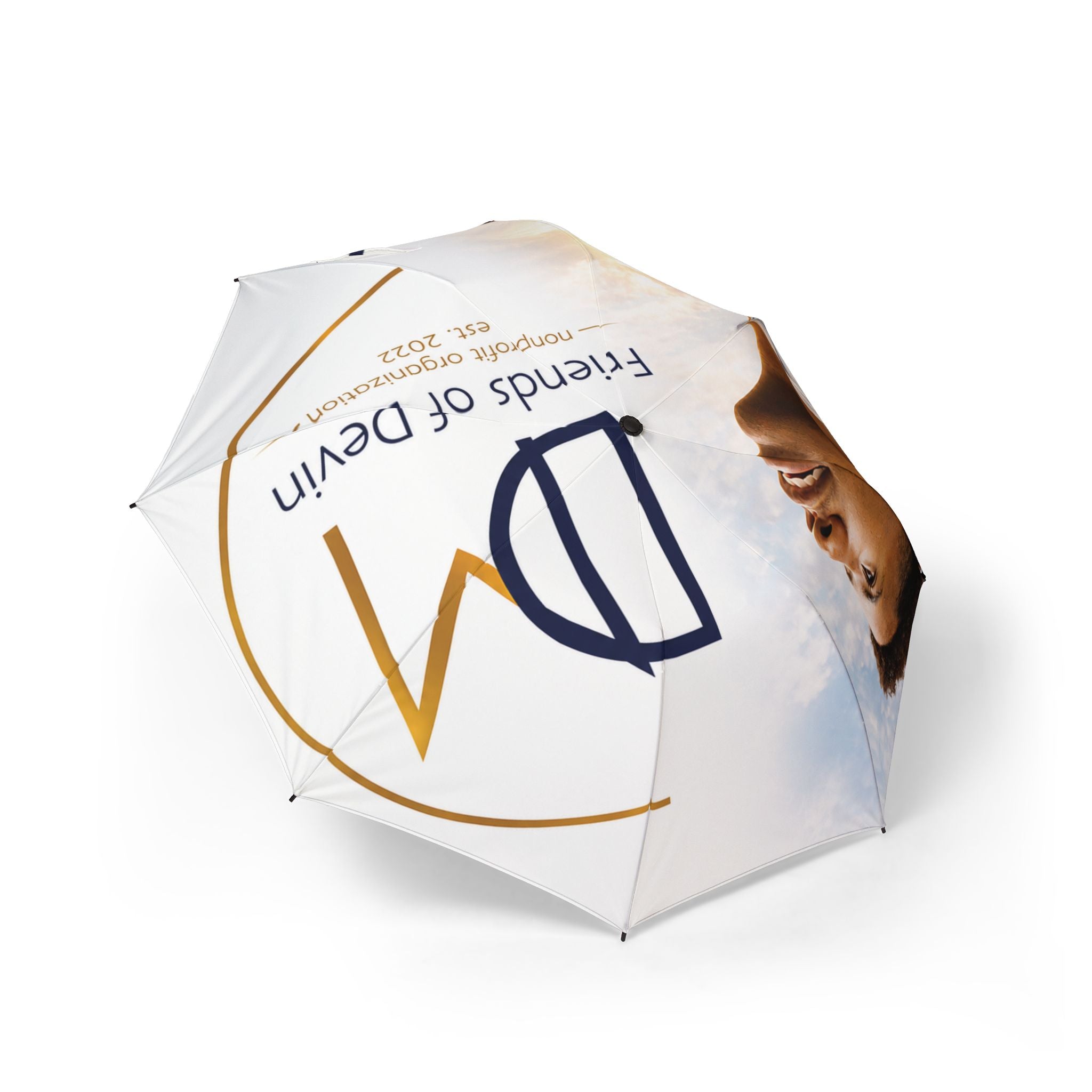 Friends of Devin - Semi-Automatic Foldable Umbrella